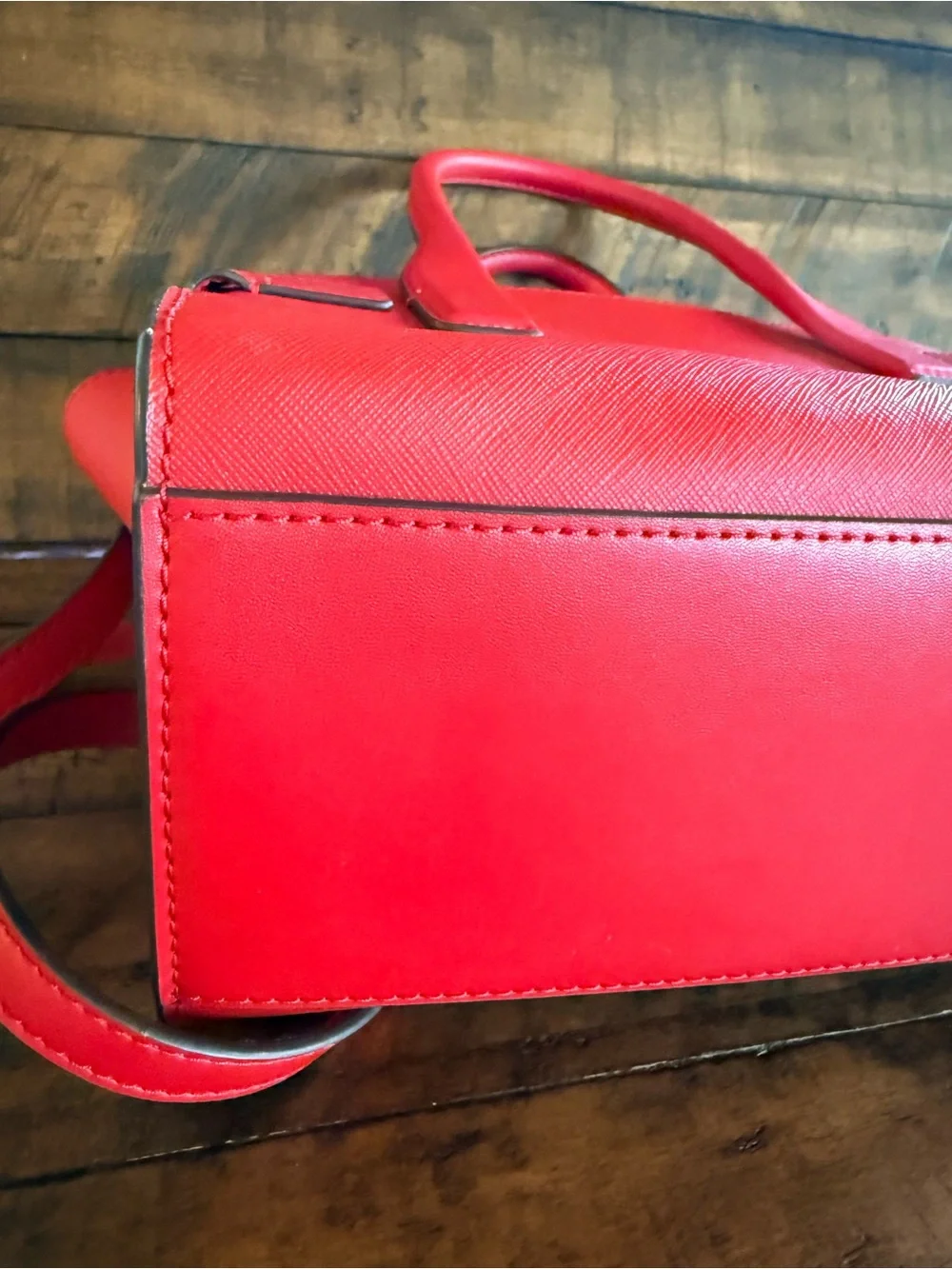NWT Michael Kors Carmen Flap Satchel with MK Medallion